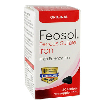 Feosol® Mineral Supplement Iron 65 mg Strength Tablet 120 per Bottle (873069_BT)