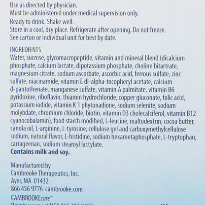 Glytactin® RTD 15 Oral Supplement Original Flavor Liquid 8.3 oz. Carton (1260024_EA)