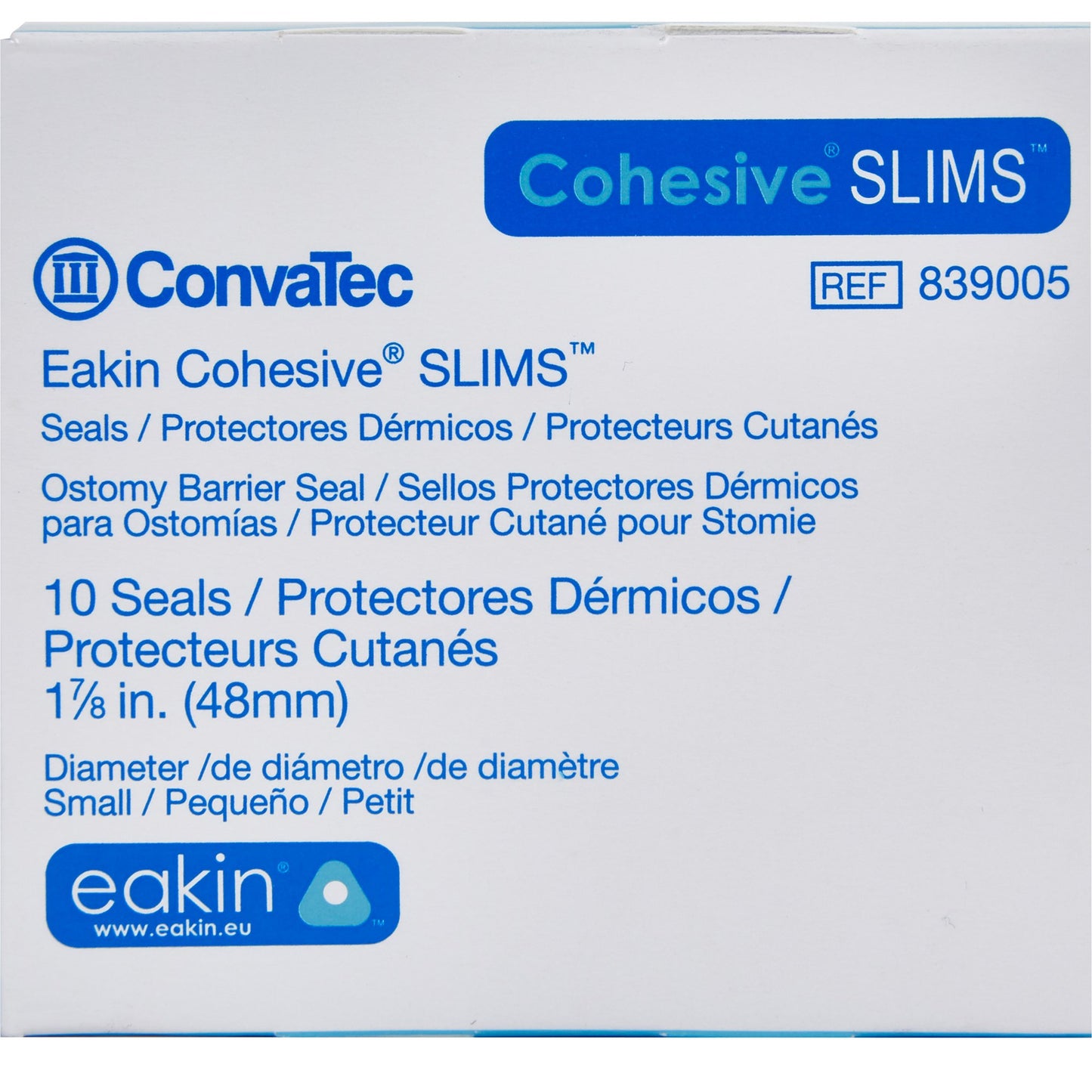 Eakin Cohesive® Ostomy Barrier Seal Slim, Outer Diameter 2 Inch, Thickness 1/8 Inch (728783_BX)