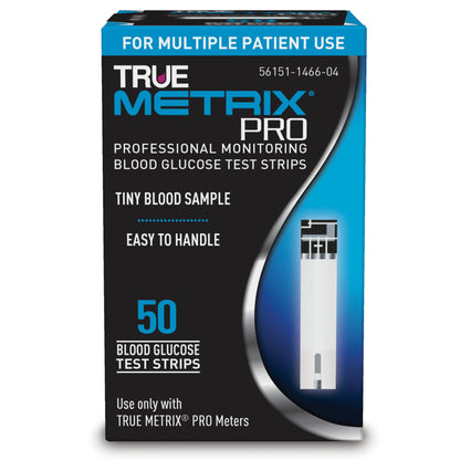 TRUE METRIX® PRO Blood Glucose Test Strips 50 Strips per Pack (1048820_BX)