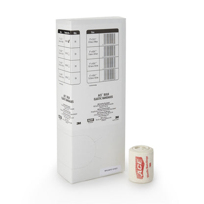 3M™ ACE™ Elastic Bandage 2 Inch X 5 Yard Clip Detached Closure Tan NonSterile Standard Compression (620_CS)