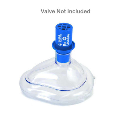 Practi-MASK® CPR Trainer with Training Valve Combo Adult / Child (1070992_BX)
