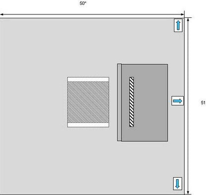 Clearview EENT Drape Eye Drape with Adhesive 50 W X 51 L Inch Sterile (802671_EA)
