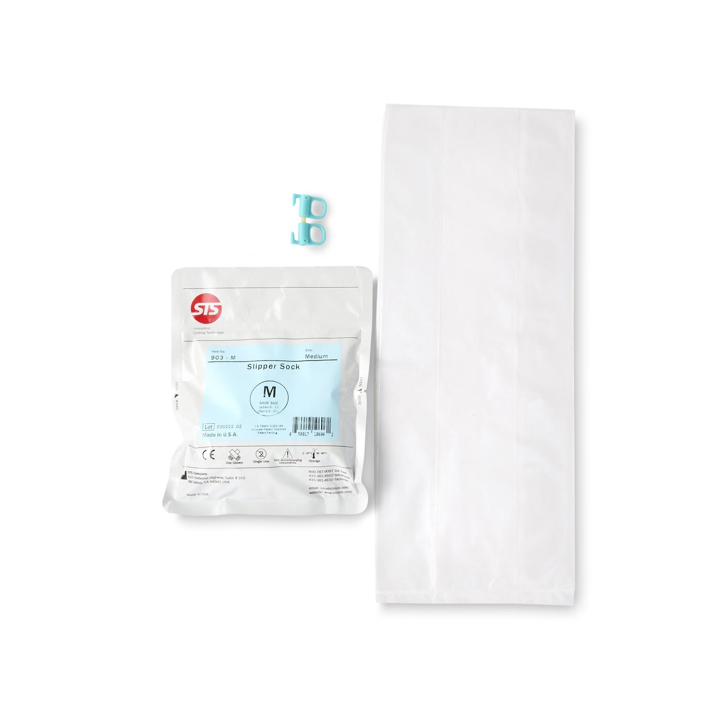 STS Company Casting Sock Slipper Polyester / Resin Beige (1114489_BX)