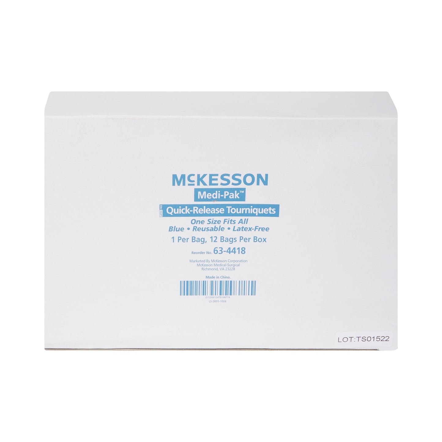 McKesson Tourniquet, Quick Release 14 Inch Length Synthetic Silk and Terylene (581564_EA)