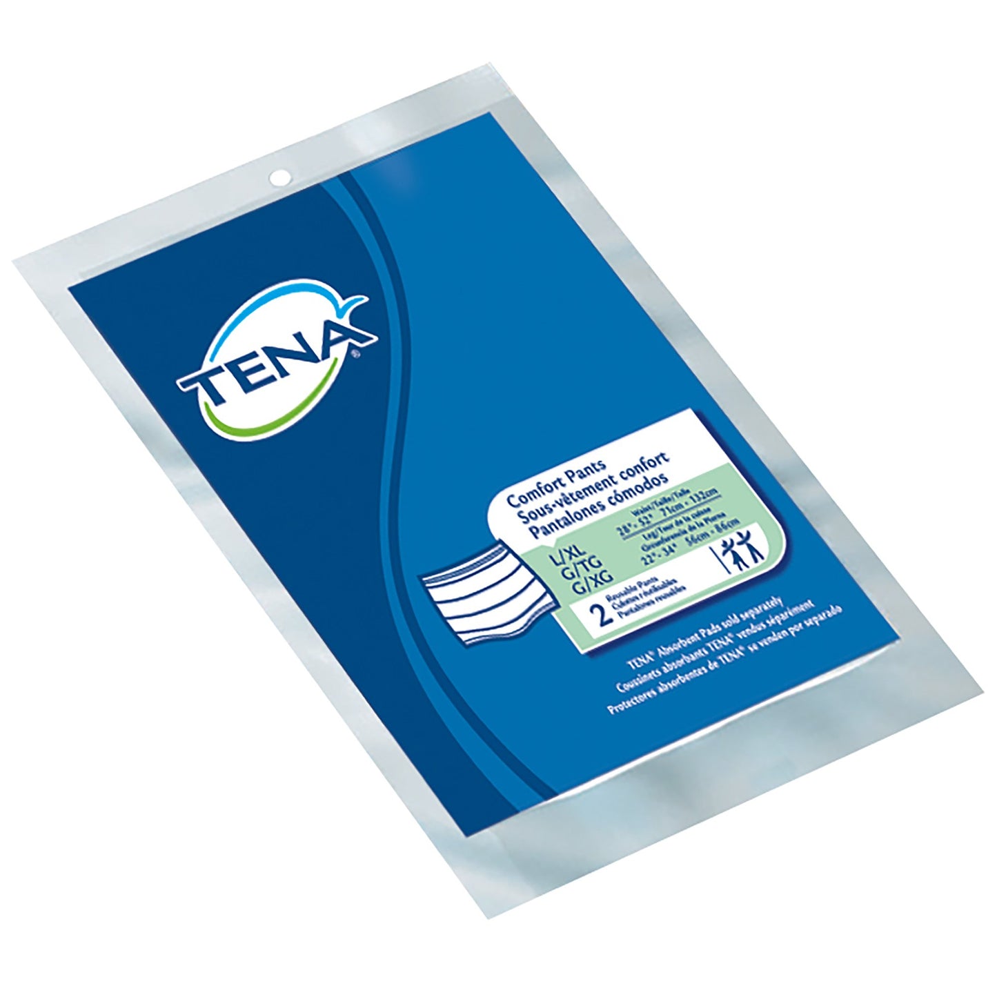 TENA ProSkin™ Comfort Pants Knit Pant Unisex Knit Weave Large / X-Large Pull On Reusable (869071_PK)
