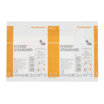IV3000™ Catheter Securement Dressing Film 4 X 5 Inch Sterile (193313_BX)