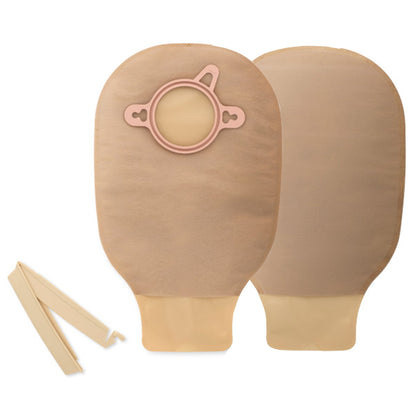 New Image™ Colostomy Pouch Two-Piece System 9 Inch Length, Mini Drainable (413520_BX)