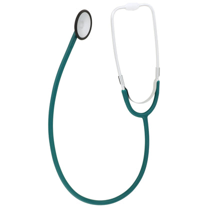 McKesson General Exam Stethoscope Teal Blue 1-Tube 21 Inch Tube Single Sided Chestpiece (363740_EA)