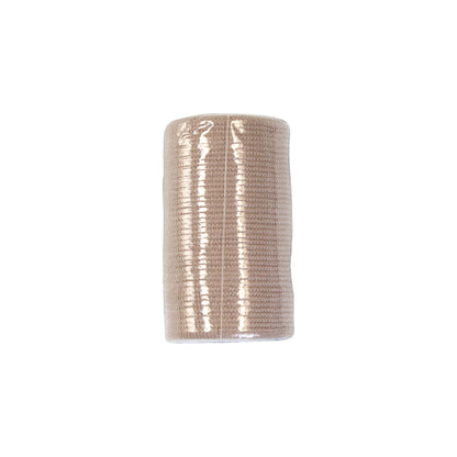 Dynarex® Elastic Bandage 3 Inch X 4-1/2 Yard Clip Detached Closure Tan NonSterile Standard Compression (852209_EA)