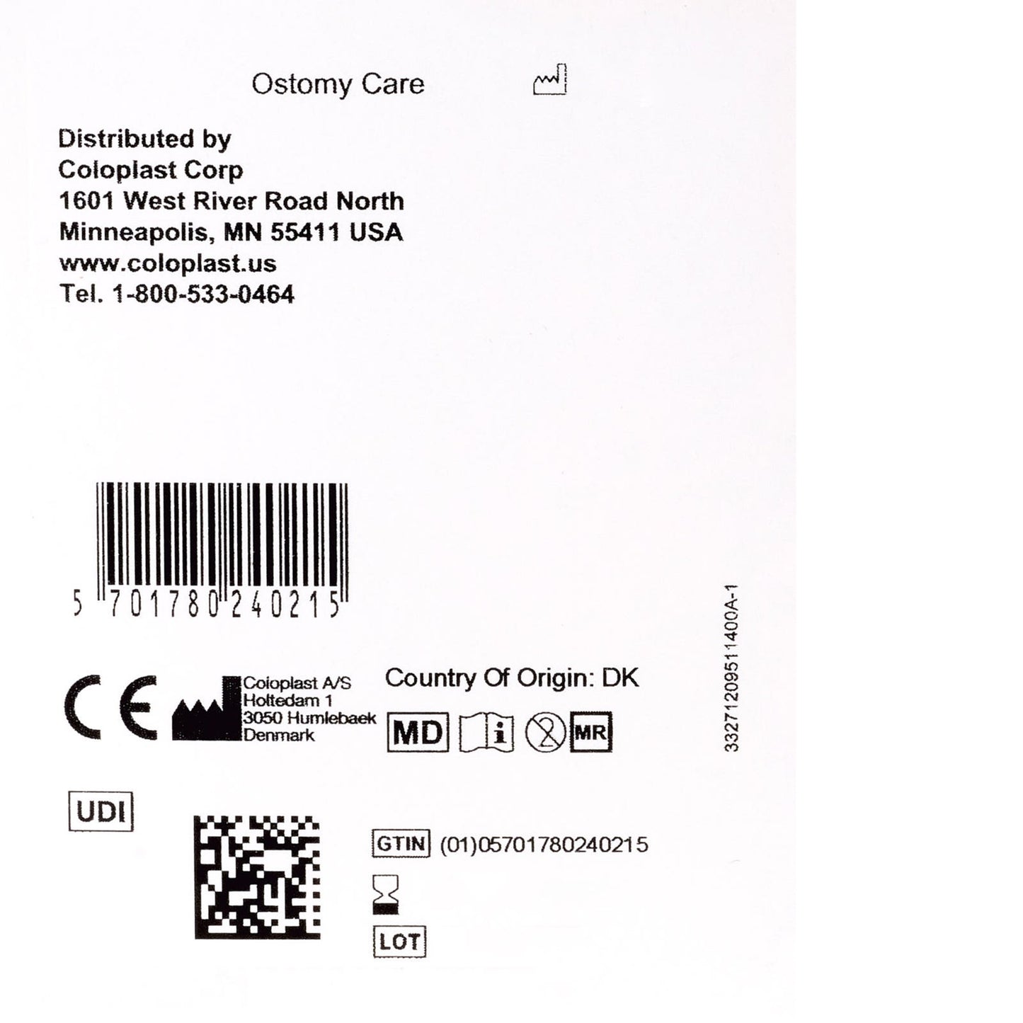 Brava® Ostomy Seal Convex, Starter Hole 1-3/4 Inch (45mm) (1194630_BX)