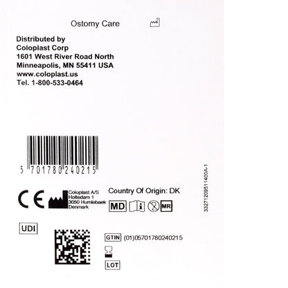 Brava® Ostomy Seal Convex, Starter Hole 1-3/4 Inch (45mm) (1194630_BX)