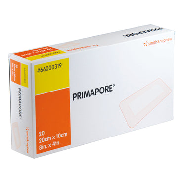Primapore Island Dressing 4 X 8 Inch Rectangle Sterile Film Backing (365460_CS)