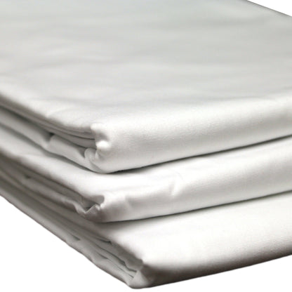 Royal Blue Intl Bed Sheet Fitted 36 X 84 Inch White Reusable (1123376_DZ)