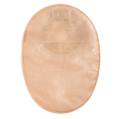 Esteem®+ Ostomy Pouch One-Piece System 8 Inch Length Flat, Trim to Fit 2 Inch Stoma Closed End (1160992_BX)