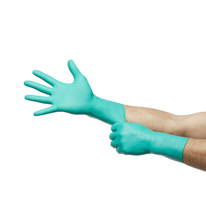 GAMMEX® Non-Latex Surgical Glove Size 7.5 Sterile Polyisoprene Standard Cuff Length Micro-Textured Green Chemo Tested (364346_CS)