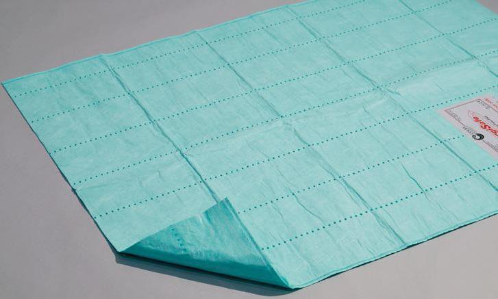 Aspen™ SurgiSafe® Absorbent Floor Mat 28 X 72 Inch Green (578250_CS)