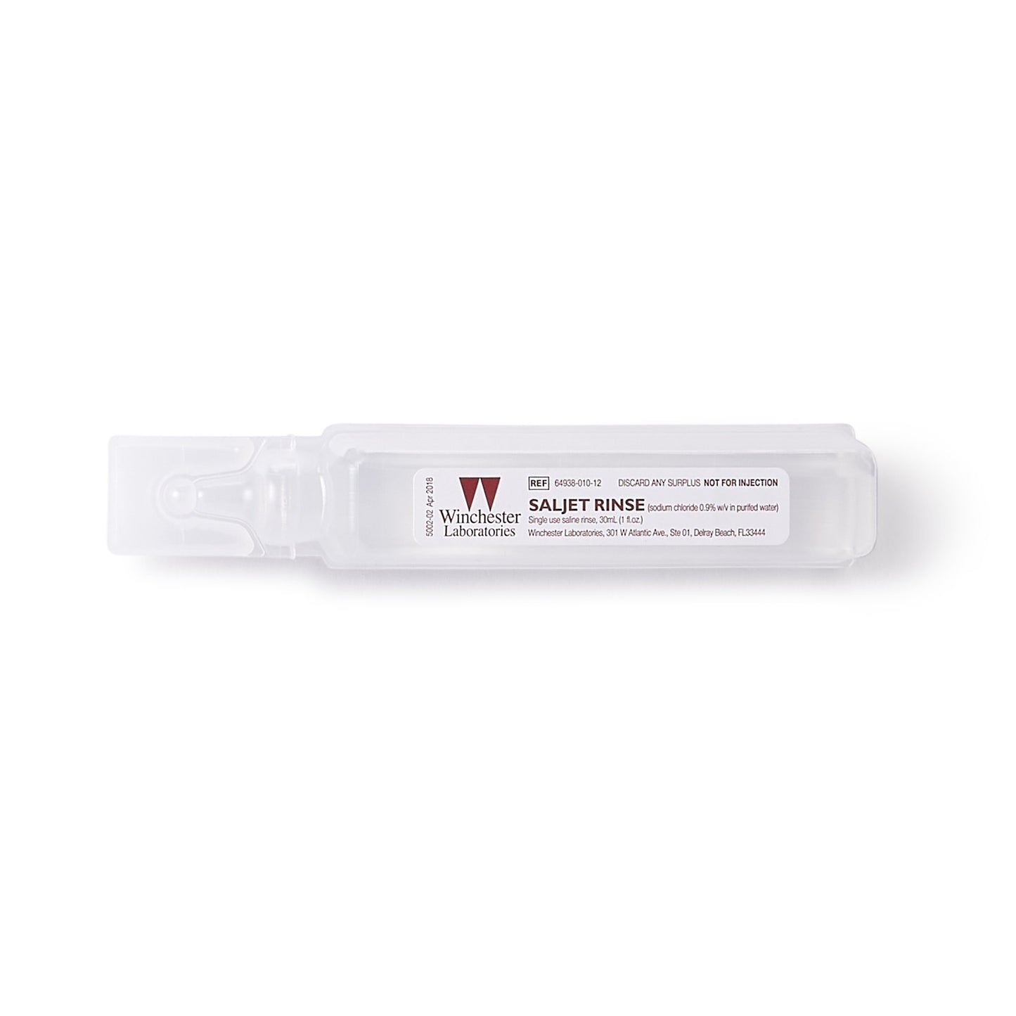 Saljet® Irrigation Solution 0.9% Sodium Chloride, Preservative Free Not for Injection Unit Dose Vial 30 mL (1070988_EA)