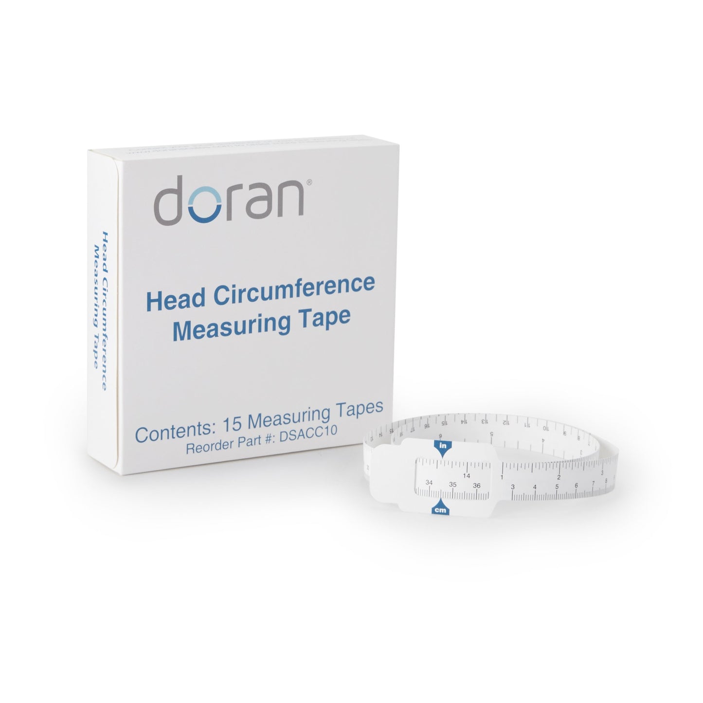 Doran® Circumference Measure Tape 23 Inch Teflon™ Reusable English / Metric (886450_PK)
