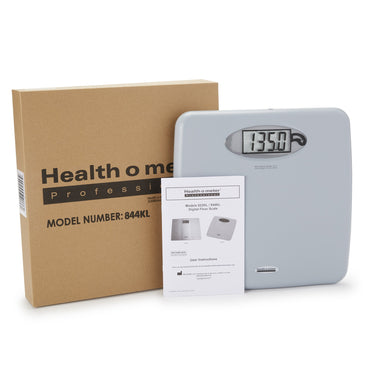 Health O Meter® Floor Scale Digital Display 440 lbs. / 200 kg Capacity White Battery Operated (626874_EA)