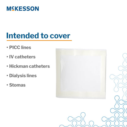 McKesson IV Site Barrier Protector 9 X 9 Inch NonSterile (1162467_CS)