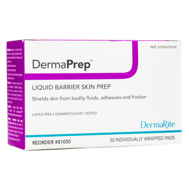 DermaPrep™ Skin Barrier Wipe 60% Strength Isopropyl Alcohol Individual Packet NonSterile (988359_BX)