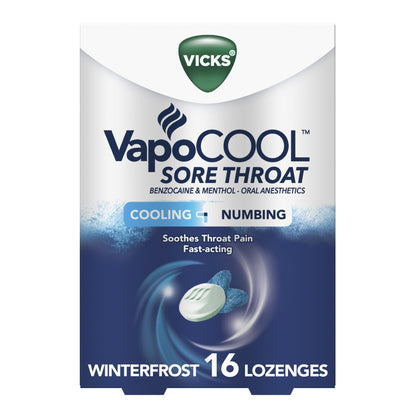 Vicks® VapoCOOL™ Sore Throat Relief Lozenge (1229275_CT)