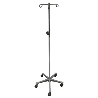 McKesson IV Stand Floor Stand 2 Hooks 5 Legs with Casters (1223671_EA)