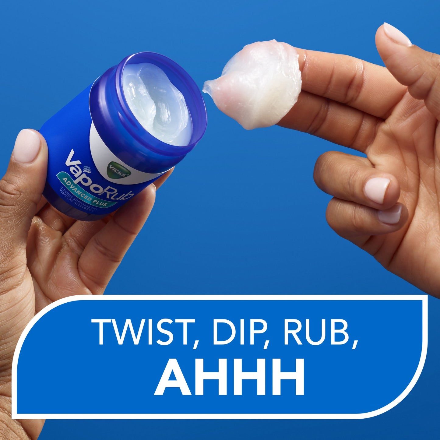 Vicks® VapoRub® Chest Rub 4.8% - 1.2% - 2.6% Strength Ointment 3.53 oz. (830713_EA)