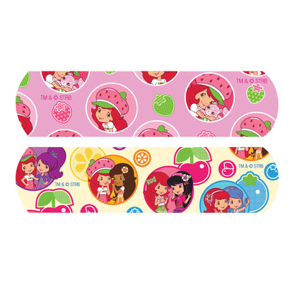 American® White Cross Stat Strip® Adhesive Strip 3/4 X 3 Inch Plastic Rectangle Kid Design (Strawberry Shortcake) Sterile (980580_CS)