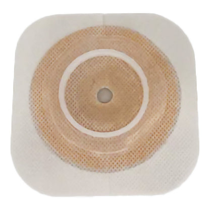 Safe N Simple Ostomy Barrier Trim to Fit, Standard Wear Flexible Tape 45 mm Flange Up to 1-1/4 Inch Opening 4-1/2 X 4-1/2 Inch (1243977_BX)