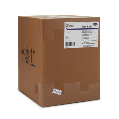 Shur-Band® LF Elastic Bandage 6 Inch X 5 Yard Single Hook and Loop Closure Natural NonSterile Standard Compression (442364_RL)