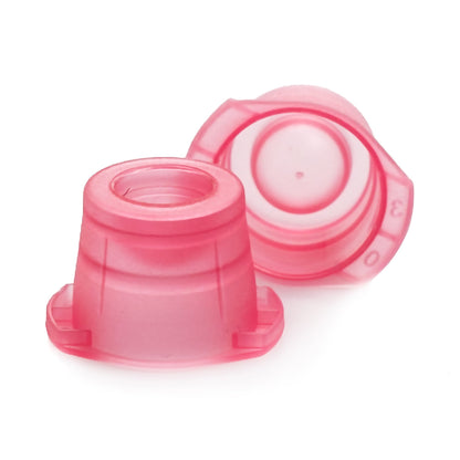 McKesson Tube Closure Polyethylene Snap Cap Red 12 mm / 13 mm / 16 mm (Universal) Fits Most 12mm, 13mm and 16mm Evacuated Glass Blood Collection Tubes and Plastic Test Tubes NonSterile (1082095_BG)