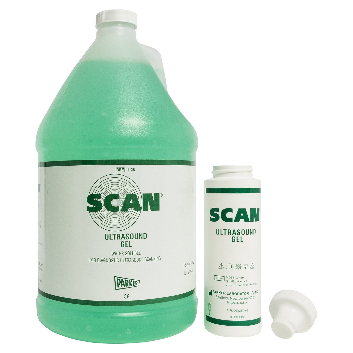 Scan® Ultrasound Gel Medium Viscosity 1 gal. Bottle NonSterile (62073_CS)