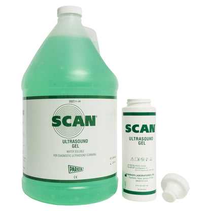 Scan® Ultrasound Gel Medium Viscosity 1 gal. Bottle NonSterile (62073_CS)