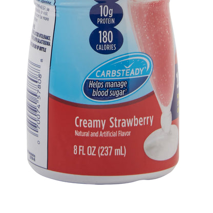 Glucerna® Original Shake Oral Supplement Creamy Strawberry Flavor Liquid 8 oz. Bottle (649275_CS)