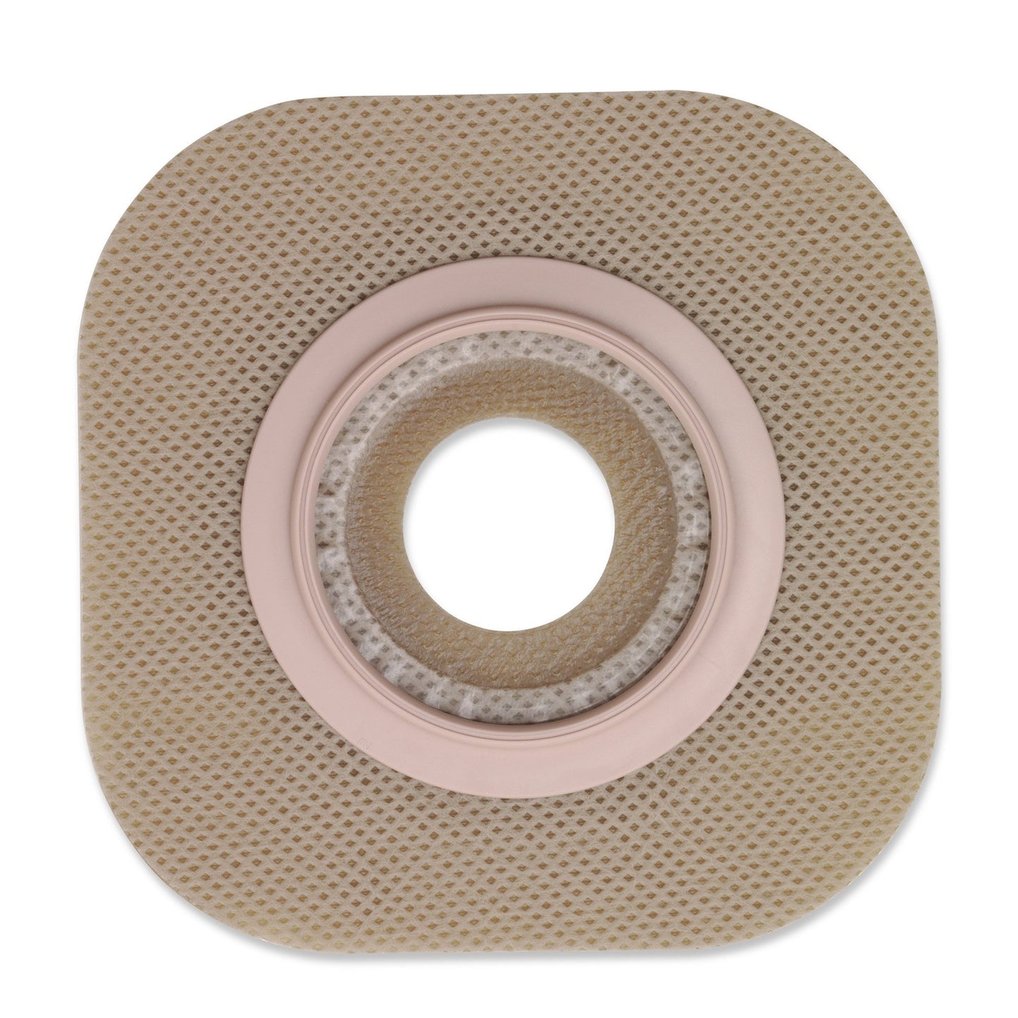 New Image™ Flextend™ Ostomy Barrier Precut, Extended Wear Without Tape 44 mm Flange Green Code System Hydrocolloid 1-1/4 Inch Opening (505954_BX)