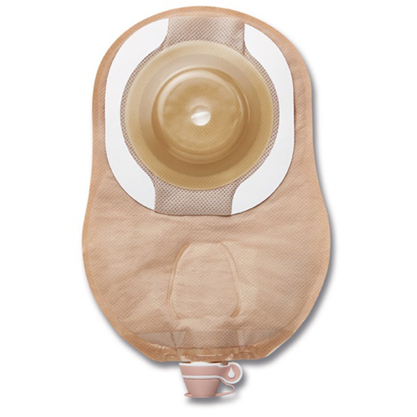 CeraPlus™ Urostomy Pouch One-Piece System 9 Inch Length Soft Convex, Pre-Cut 7/8 Inch Stoma Drainable (1109577_BX)