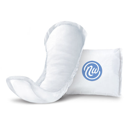 Nexwear Maximum Regular Bladder Control Pad 12 Inch Length Heavy Absorbency Super Absorbent Core One Size Fits Most (1230172_CS)