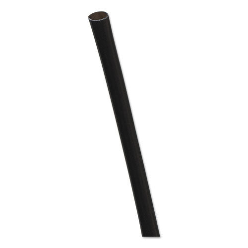 Eco-Products Unwrapped Straw, 5.75", Black, 20000/Carton (ECOEPST513)