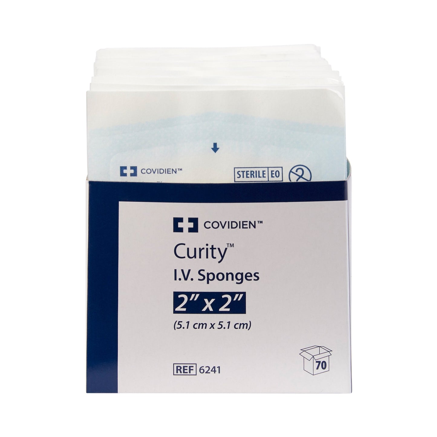 Curity™ I.V. Sponge 2 X 2 Inch 6-Ply Sterile 2 per Pack (235378_CS)