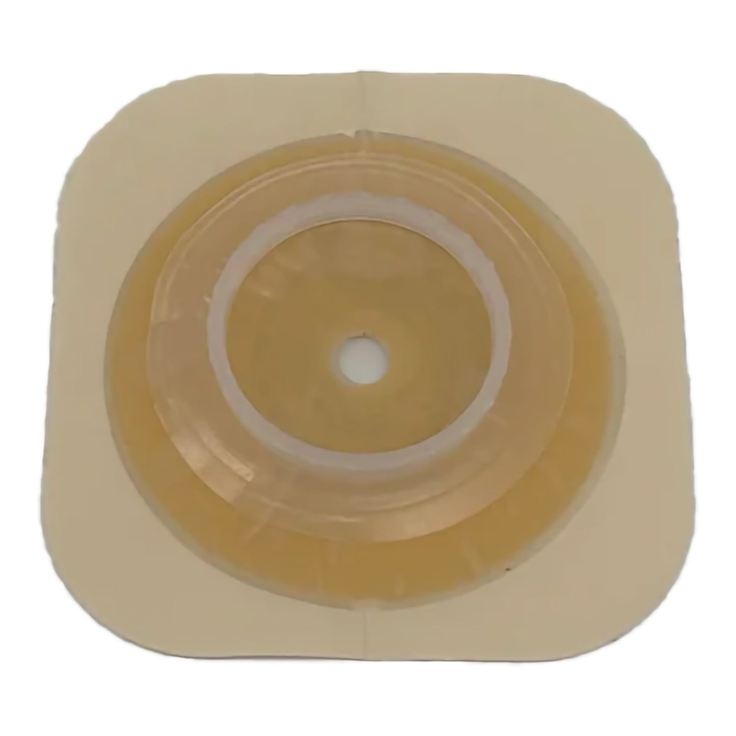 Safe N Simple Ostomy Barrier Trim to Fit, Extended Wear Adhesive Tape Collar 45 mm Flange Up to 1-1/4 Inch Opening 4-1/2 X 4-1/2 Inch (1243998_BX)