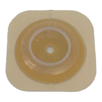 Safe N Simple Ostomy Barrier Trim to Fit, Extended Wear Adhesive Tape Collar 45 mm Flange Up to 1-1/4 Inch Opening 4-1/2 X 4-1/2 Inch (1243998_BX)
