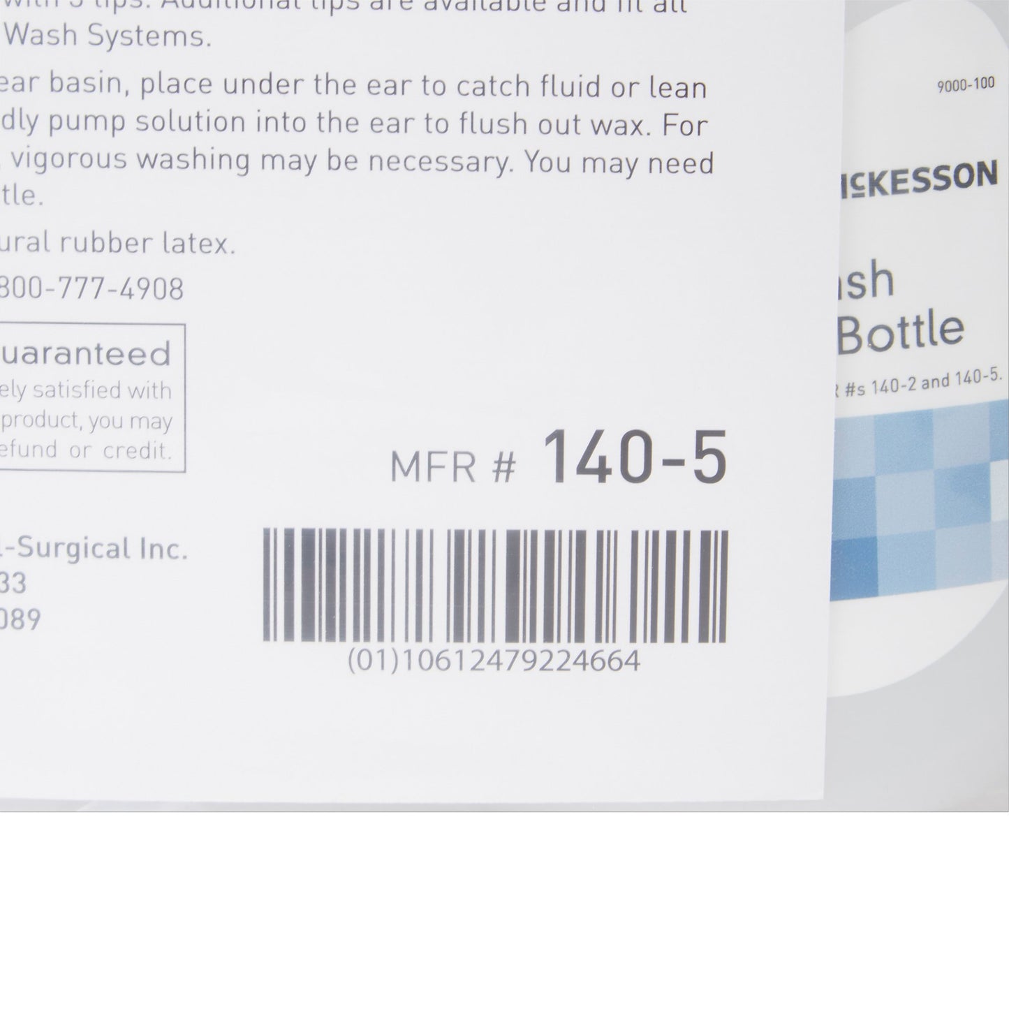 McKesson Ear Wash System Disposable Tip Blue / White (1068693_CS)