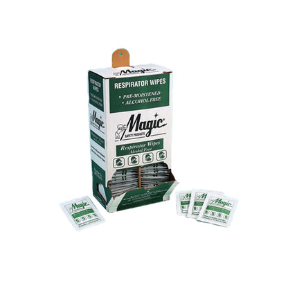 Magic™ Surface Disinfectant Premoistened Manual Pull Wipe 100 Count Individual Packet NonSterile (1067218_BX)