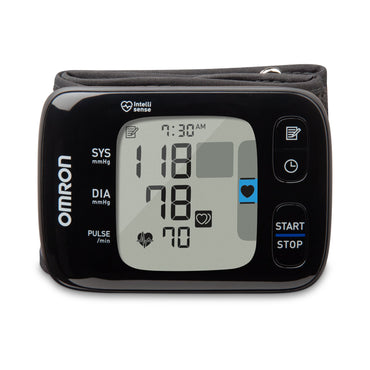 Omron®7 Series™ Home Automatic Digital Blood Pressure Monitor One Size Fits Most Cuff Cloth Fabric Cuff 12 - 20 cm Wrist (1150236_EA)