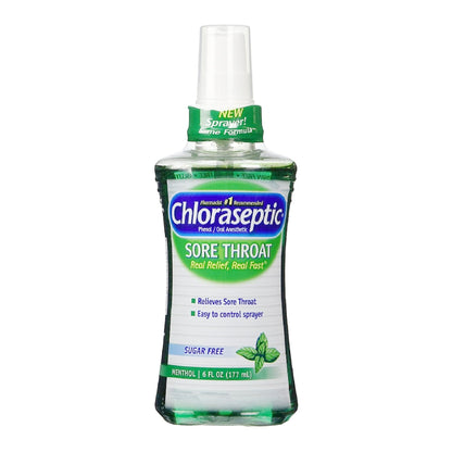 Chloraseptic® Sore Throat Relief 1.4% Strength Oral Spray 6 oz. (257706_EA)