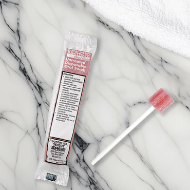 Toothette® Oral Swab Untreated Foam Tip 1 per Pack (33711_BX)