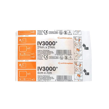 IV3000™ I.V. Dressing REATIC Film 2-3/8 X 2-3/8 Inch Sterile (636776_EA)