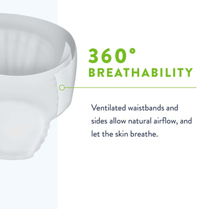 Prevail® Bariatric Unisex Adult Incontinence Brief Bariatric Size B Disposable Heavy Absorbency (707285_BG)